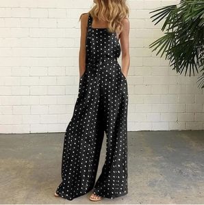 Polka Dot Overalls Jumpsuit. Sizes Small- 3XL